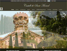 Tablet Screenshot of castelldesantmarsal.com